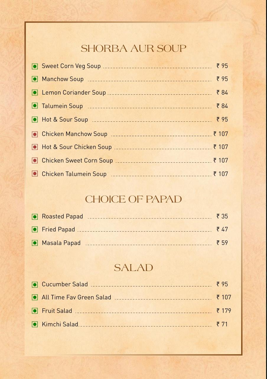 Restaurant menu card image 3