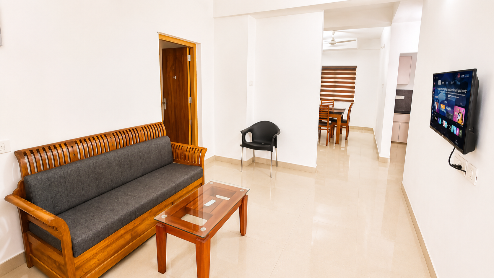 2 BHK Non-AC Apartment