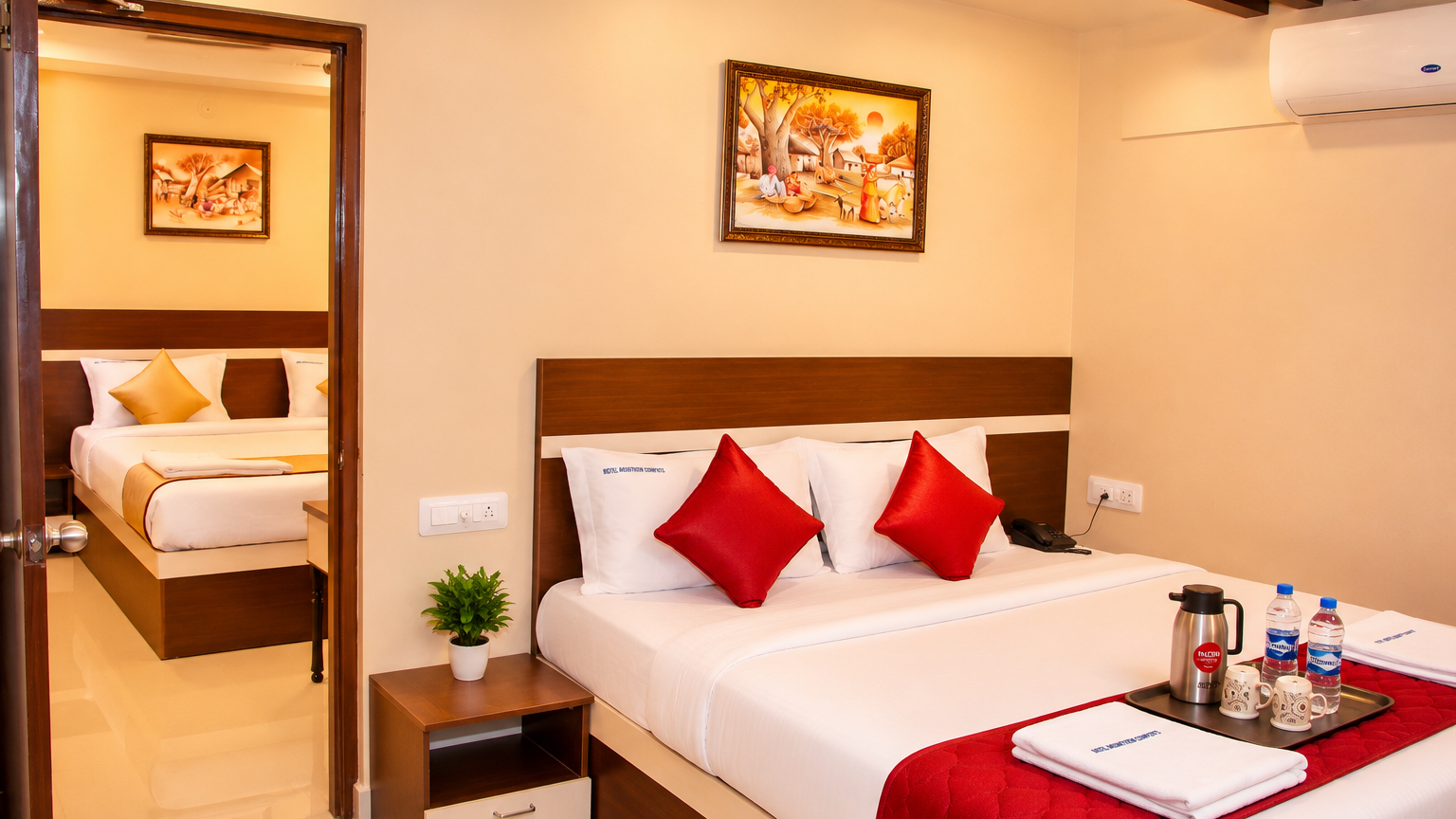 Interconnected Suite Room With Mountain View 