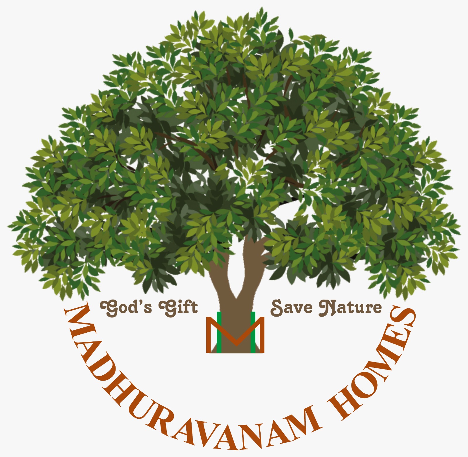 Madhuravanam Homes Logo