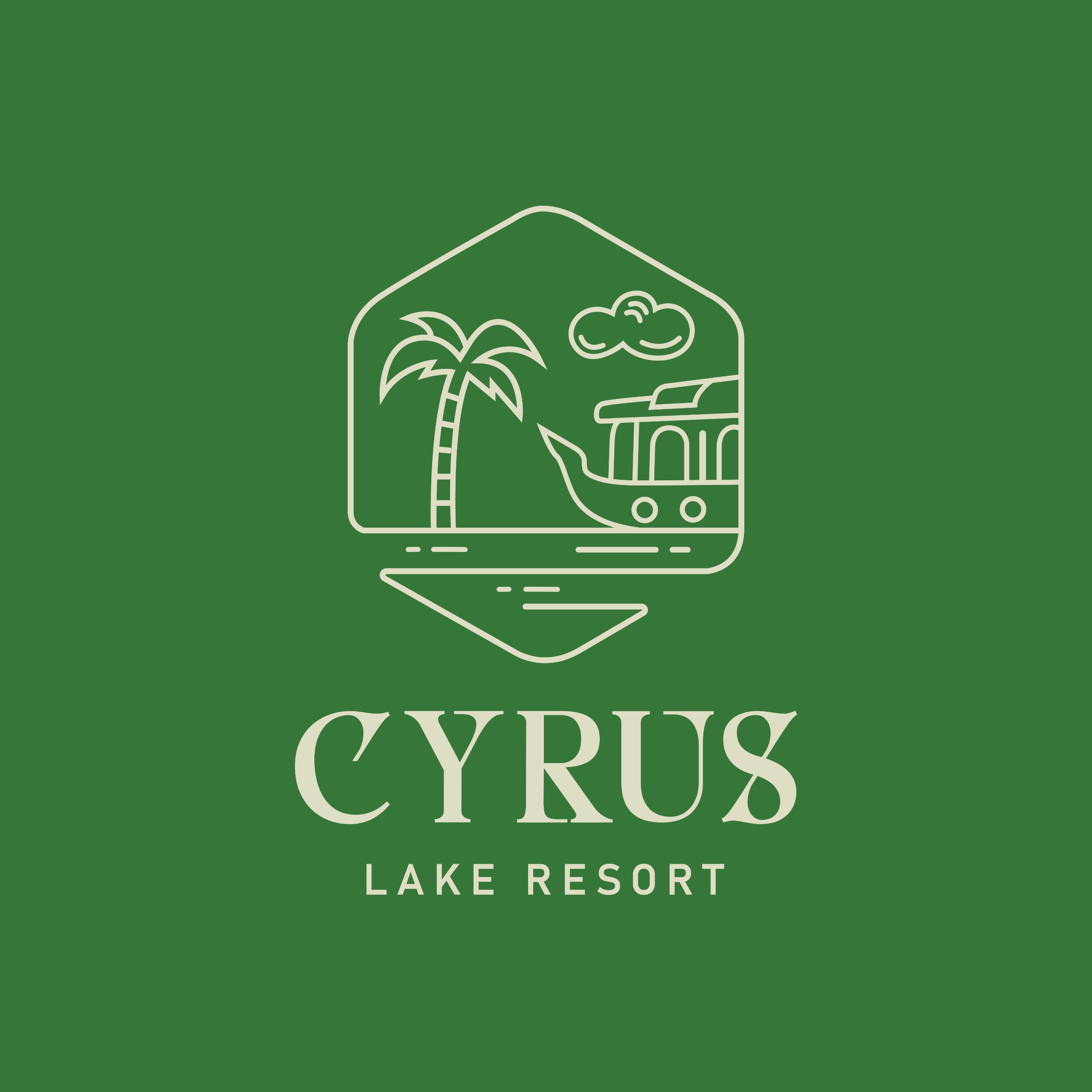 Cyrus Lake Resort Logo