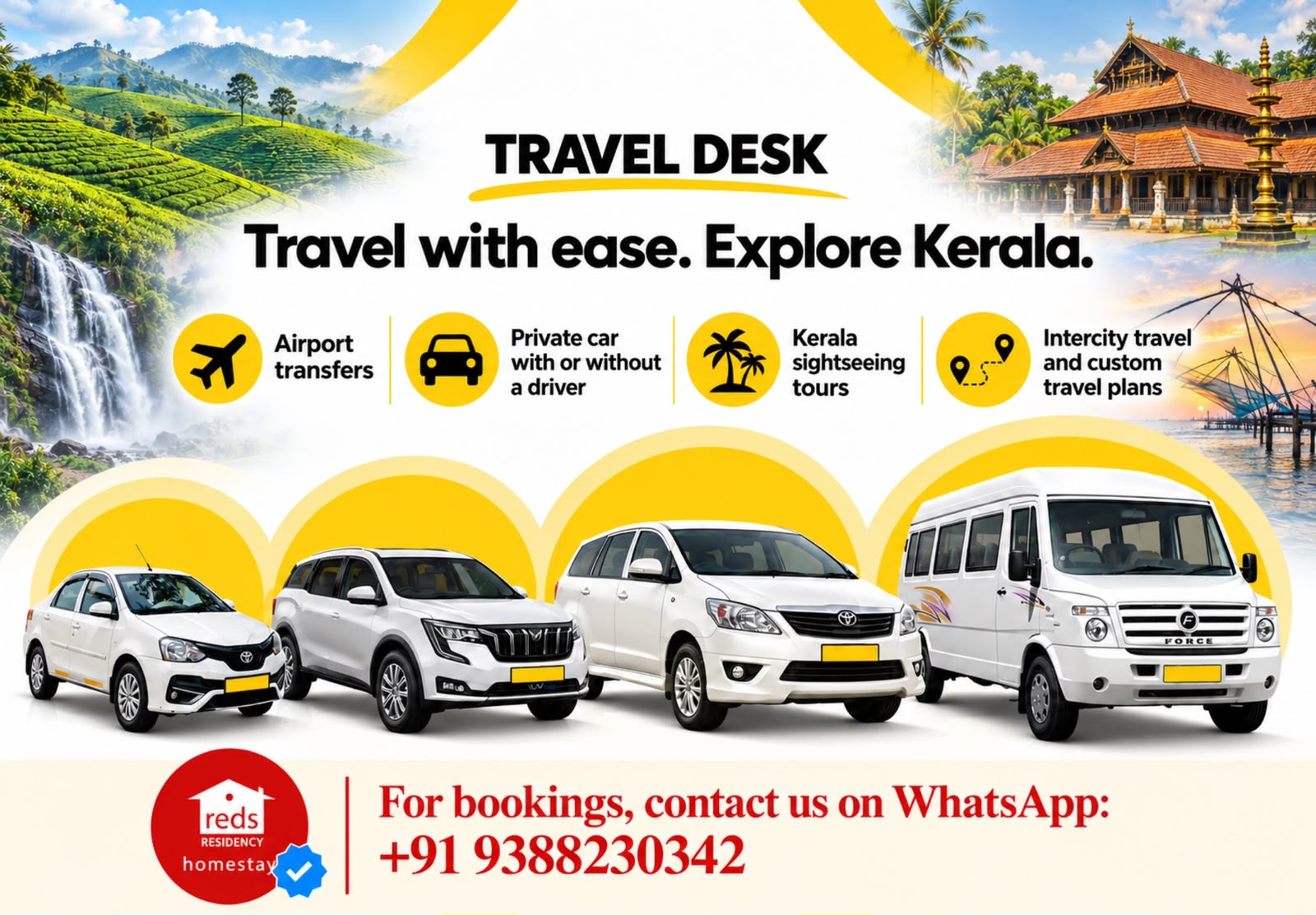 Travel Desk - Explore Kerala