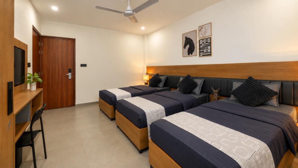 Triple Bedroom Angle 2