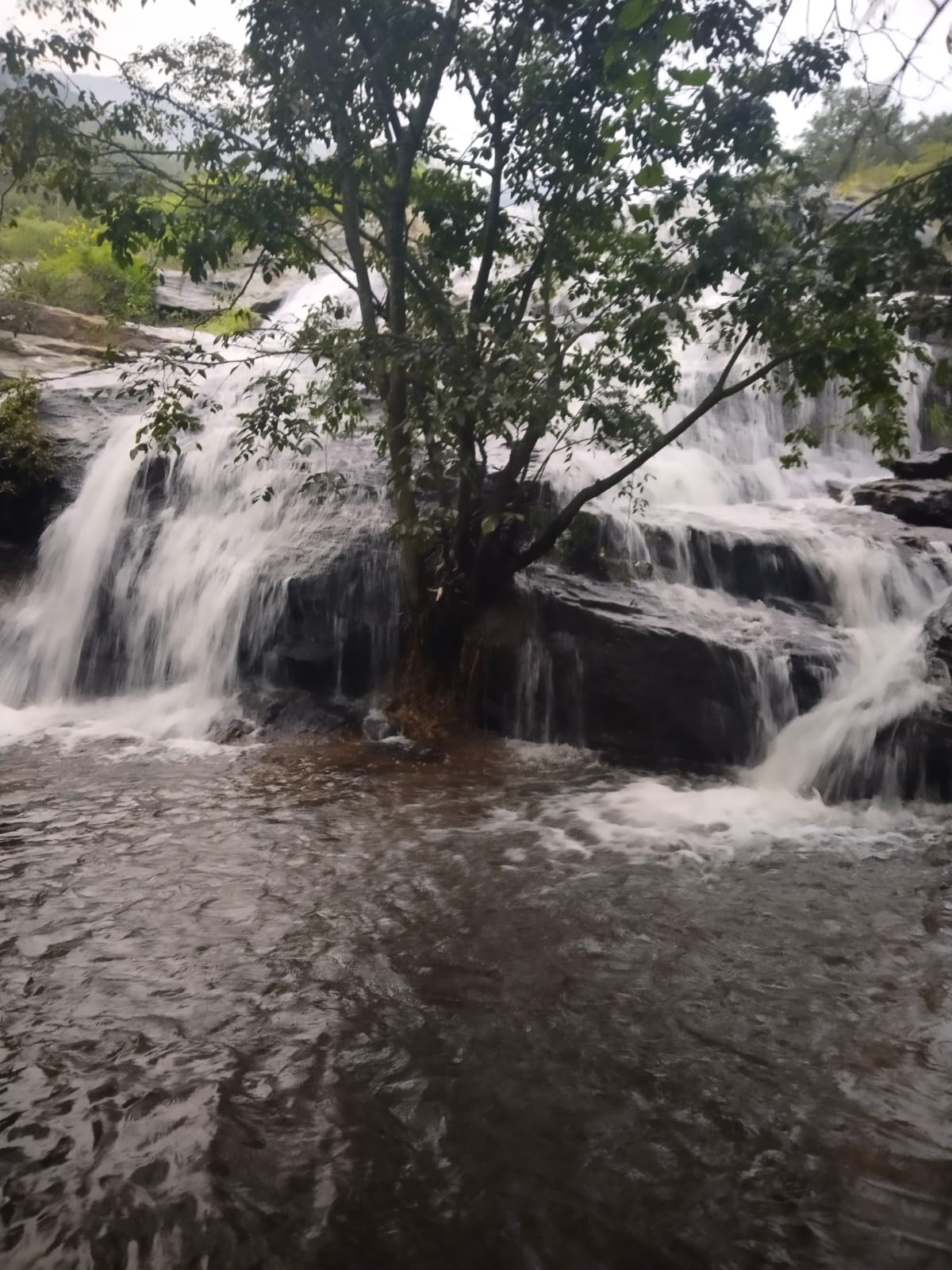 Private waterfall