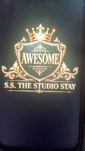 Awesome ss the studio stay  Logo