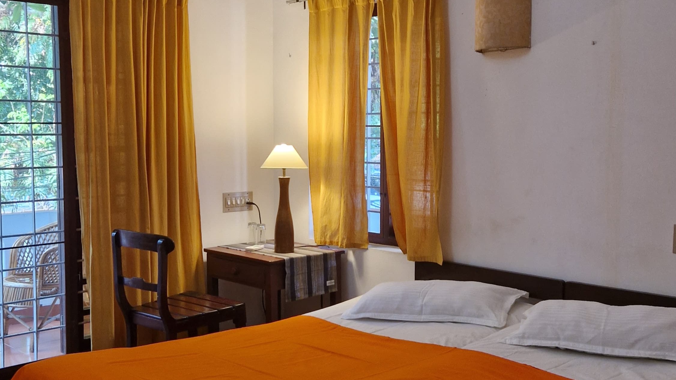 Balcony Terrace Double Bed
