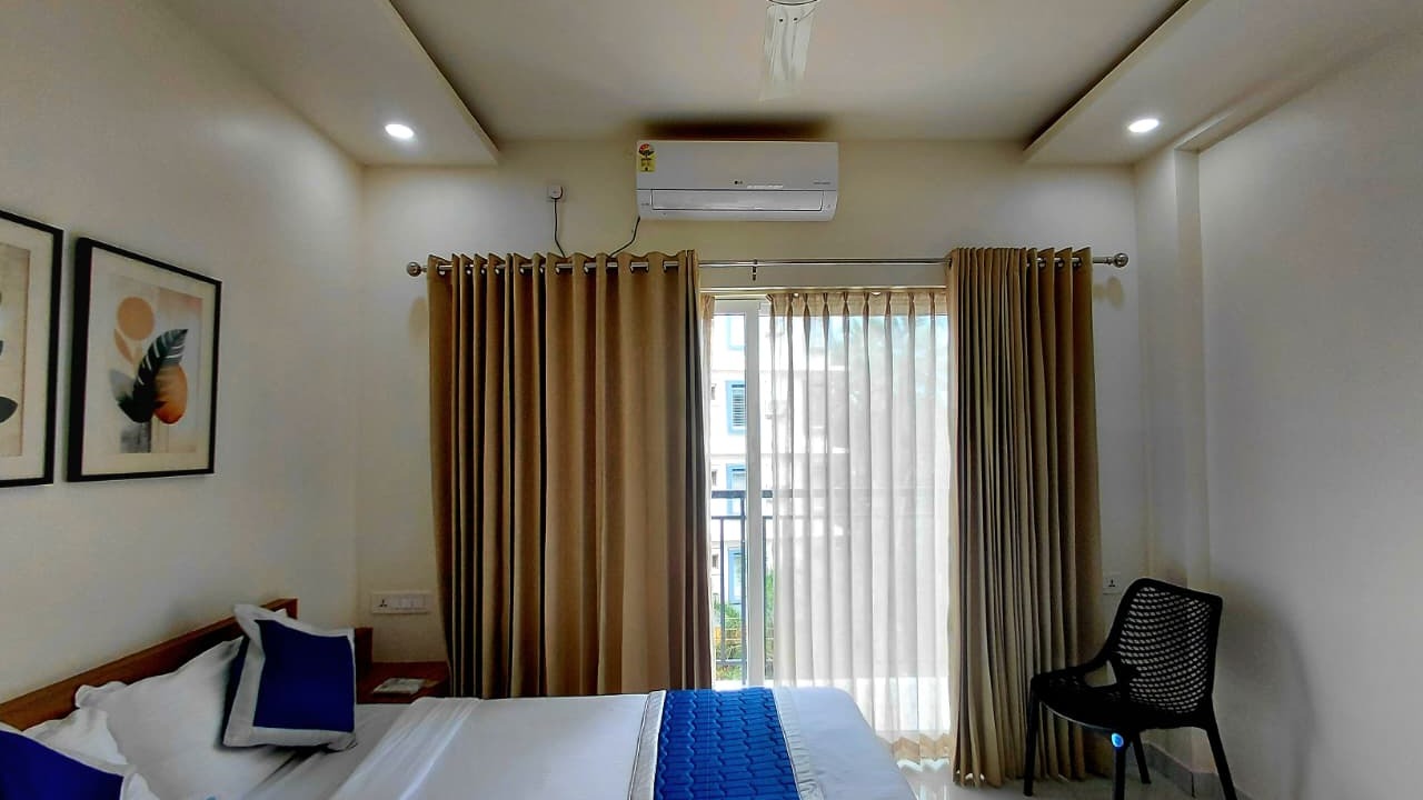 2BHK Deluxe Apartment with Kitchen, Living Room, Balcony & 2 Bathrooms
