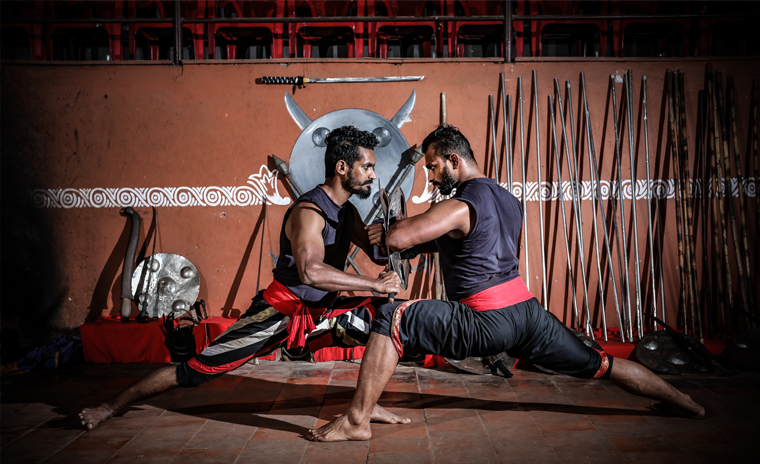 Kalaripayattu Performance