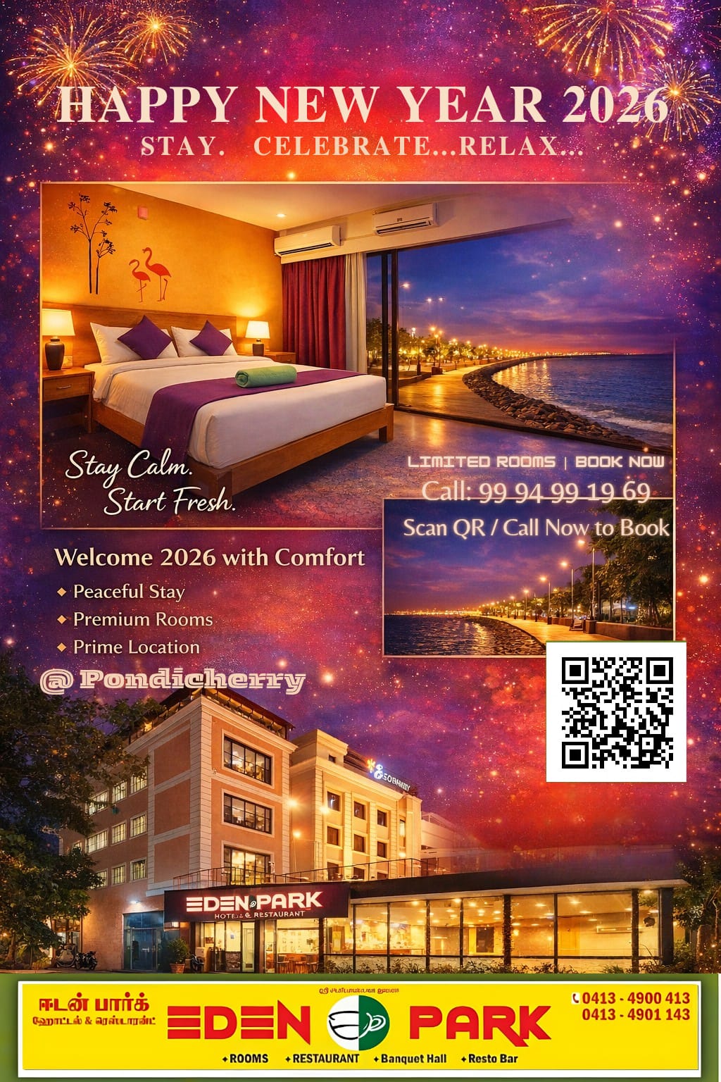 New Years at Eden Palace