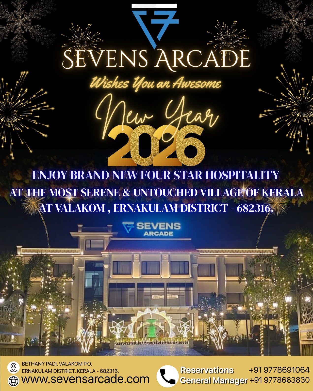 NEW YEAR AT SEVENS ARCADE