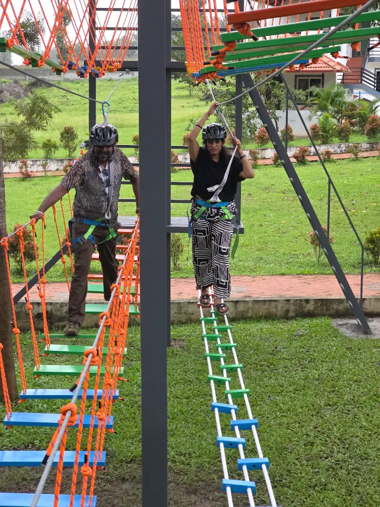 zipline and Rope Activities