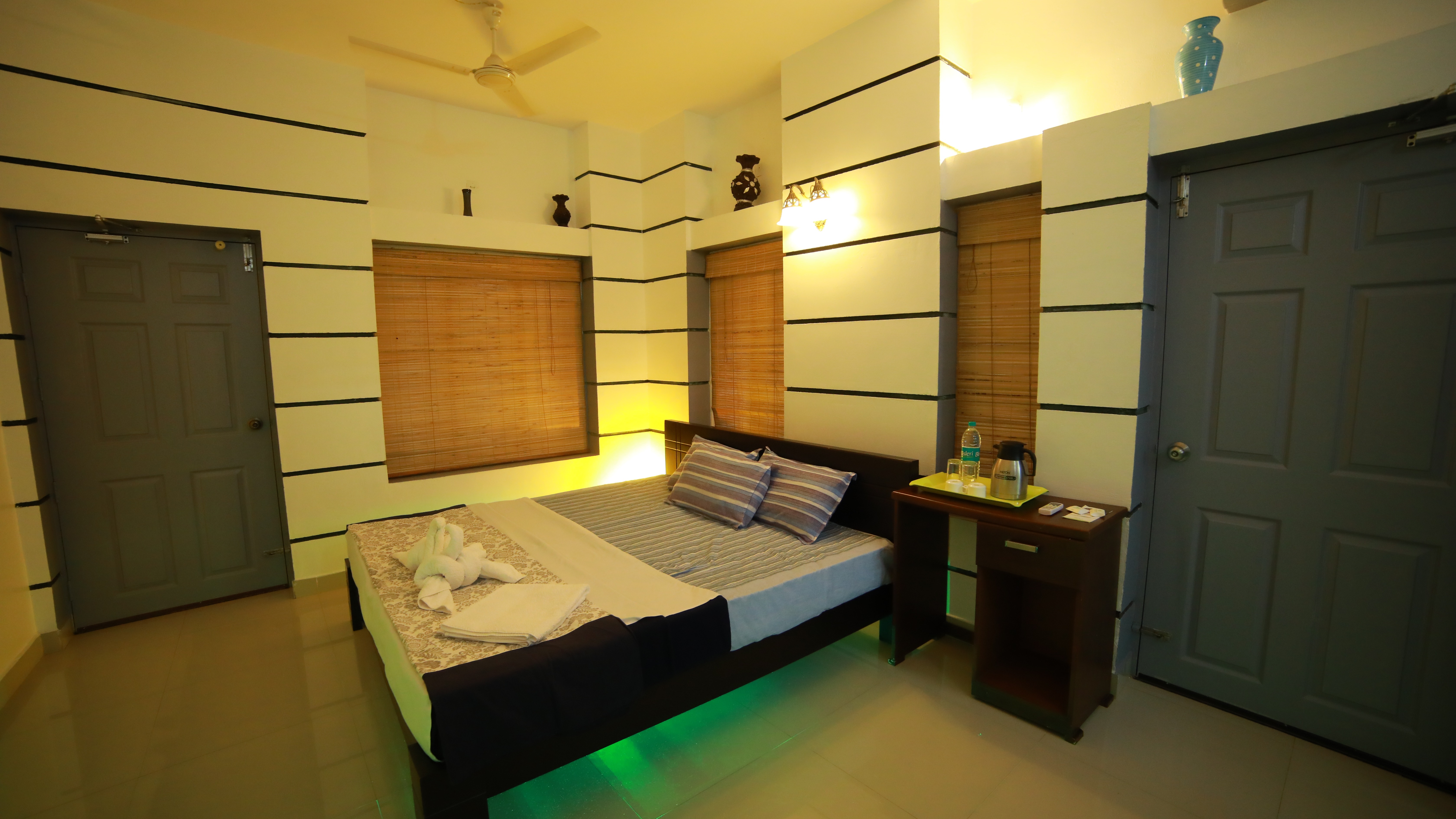 Mountain View Natural Cottage (Non A/C) Balcony with Hill & Rock Views