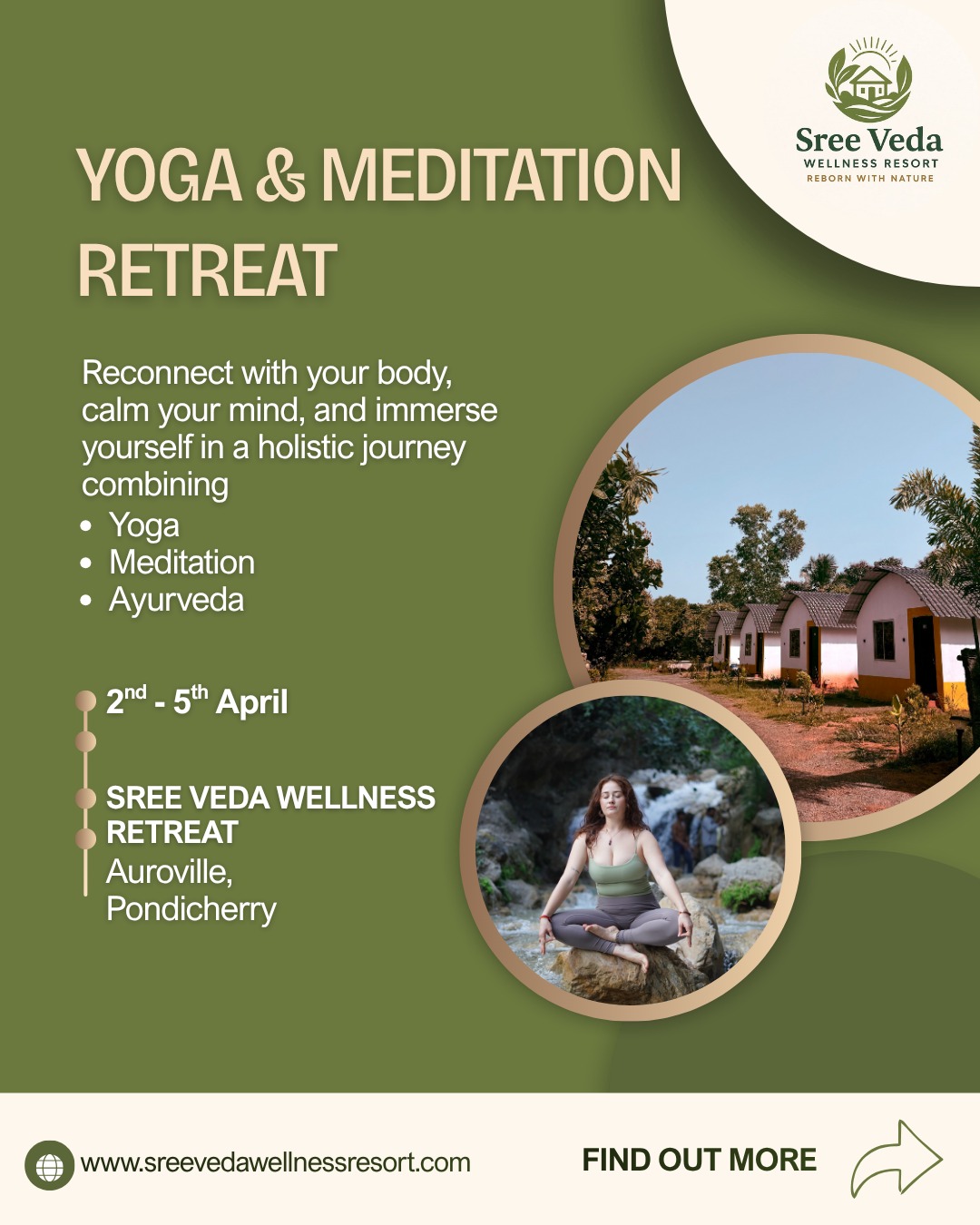 Reconnect, Relax & Renew — Yoga and Meditation Retreat