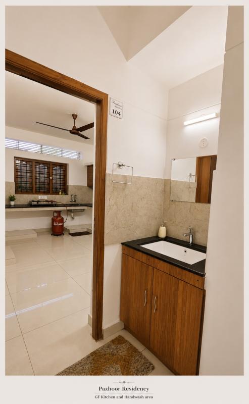 Pazhoor Residency GF Kitchen  Hand Wash -1