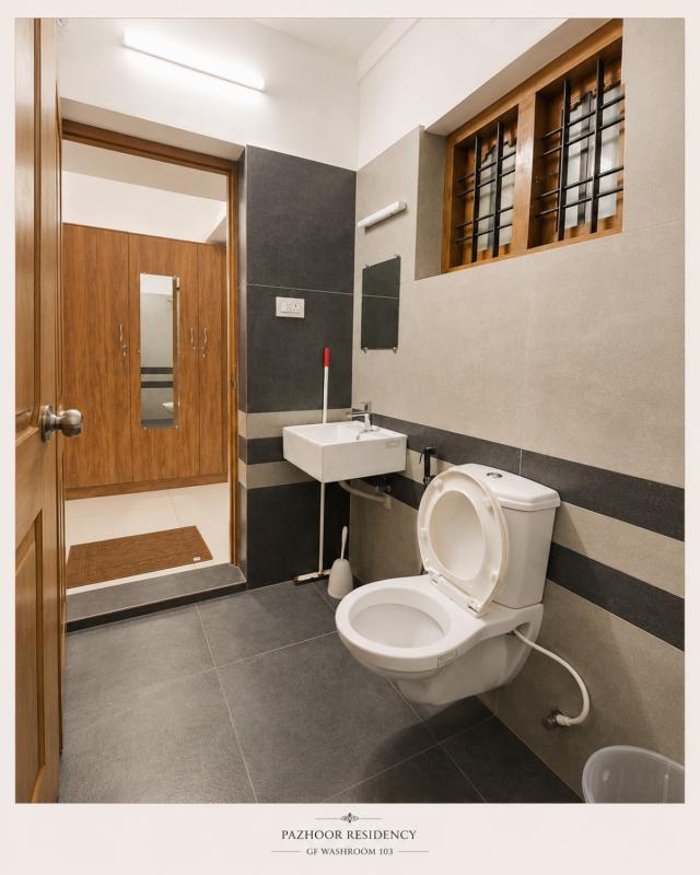 Pazhoor Residency GF 103 WashRoom 2