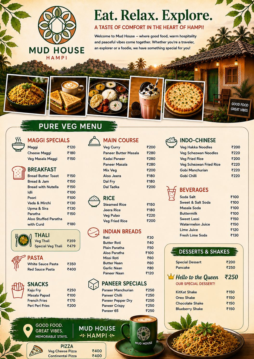 Restaurant Menu