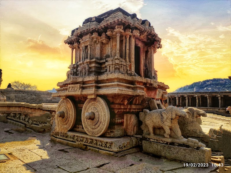 Stone Chariot-Vittala temple (south hampi)